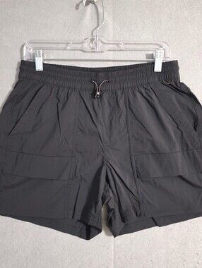 REI Co Op Womens Black 5" Trailmade Cargo Shorts 216301 Size Medium